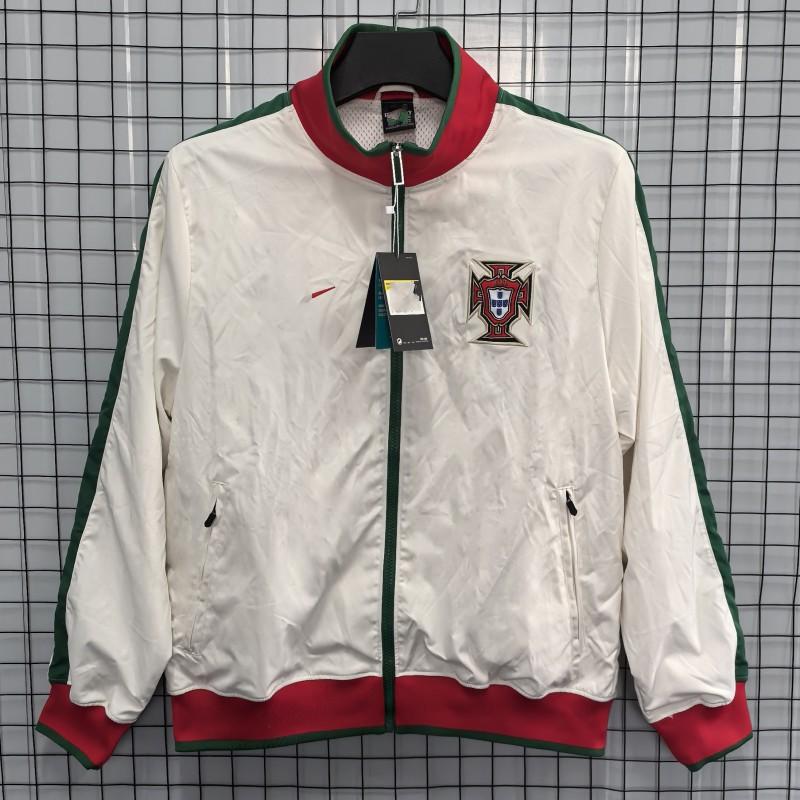 Unisex Long Windbreaker Jacket Retro Sport Coat Football Training Outdoor Casual Wear Fall Winter