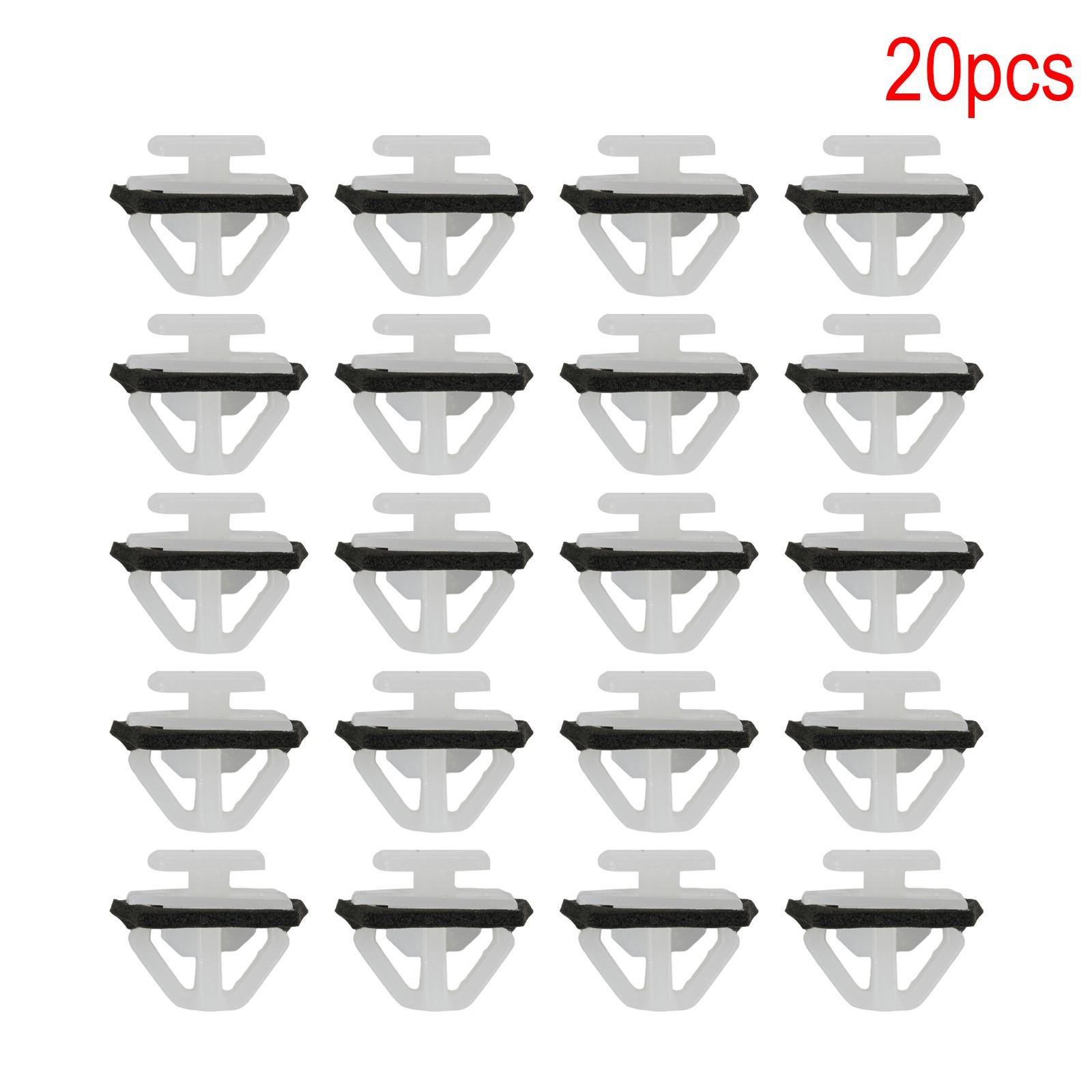 

Полезные автомобильные клипсы-пистоны с герметиком с герметиком белые 20 шт. 87756-2E000