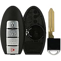 4 Button Remote key shell for Nissan and Infiniti