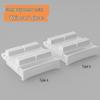 Adjustable Under-Desk Drawer: No Nails, No Drilling, Invisible Storage for Home or Office