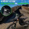 General Off-road Vehicle Fog Light Headlight 20W LED Headlight Switch White Spot Flood Pod Combo Kit Waterproof New