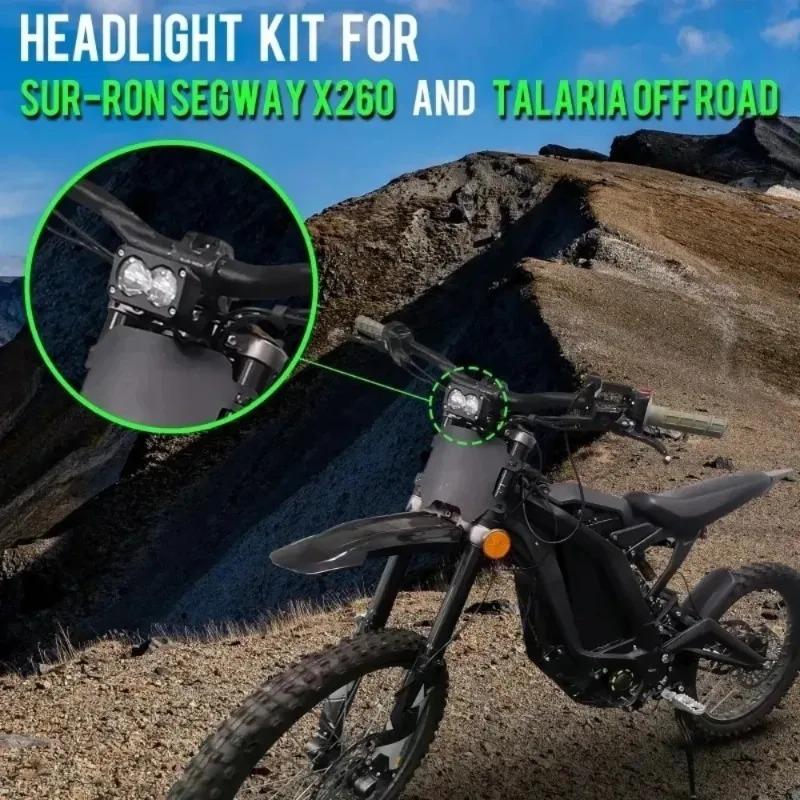 General Off-road Vehicle Fog Light Headlight 20W LED Headlight Switch White Spot Flood Pod Combo Kit Waterproof New