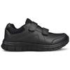 Men's Sports Shoes Leather Sneakers With Velcro Black 44