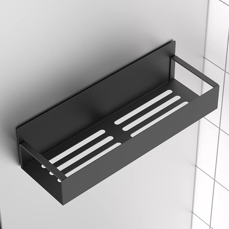 Magnetischer Kühlschrank-Organizer - Bohrfreies, seitlich montiertes Gewürzregal, Verstellbare Küchenaufbewahrung mit Haken für Gewürze & Utensilien