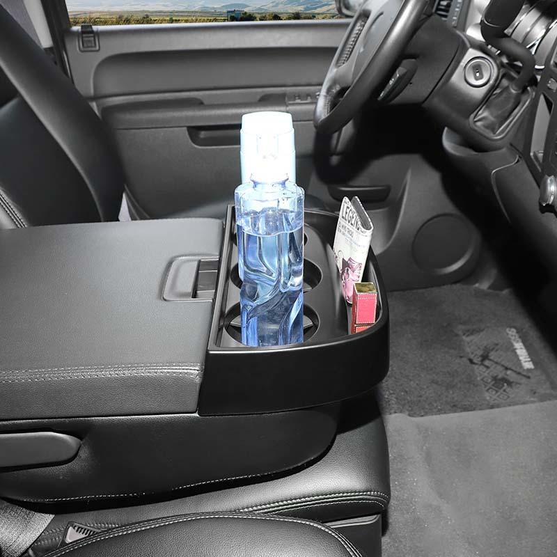 Front Armrest Cup Holder Storage Box Organizer Container For Chevy Silverado GMC-SIERRA 2007-2013 Stowing Tidying Accessories
