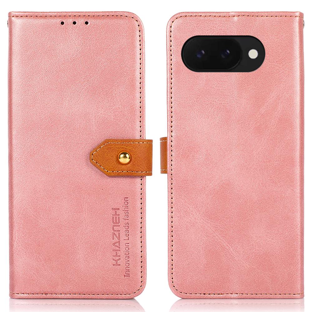 KHAZNEH For Google Pixel 9a Wallet Phone Case Stand Leather Flip Cover