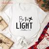 Be The Light T Shirt Stylish Christian With Matthew 5 14 Scripture Uplifting Comfortable Perfect For Daily Faith Expressions