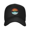 New Lake Louise Alberta Canada Vintage Retro Adventure Travel Mountain Hiking, Camping Baseball Cap Golf For Girls Unisex's