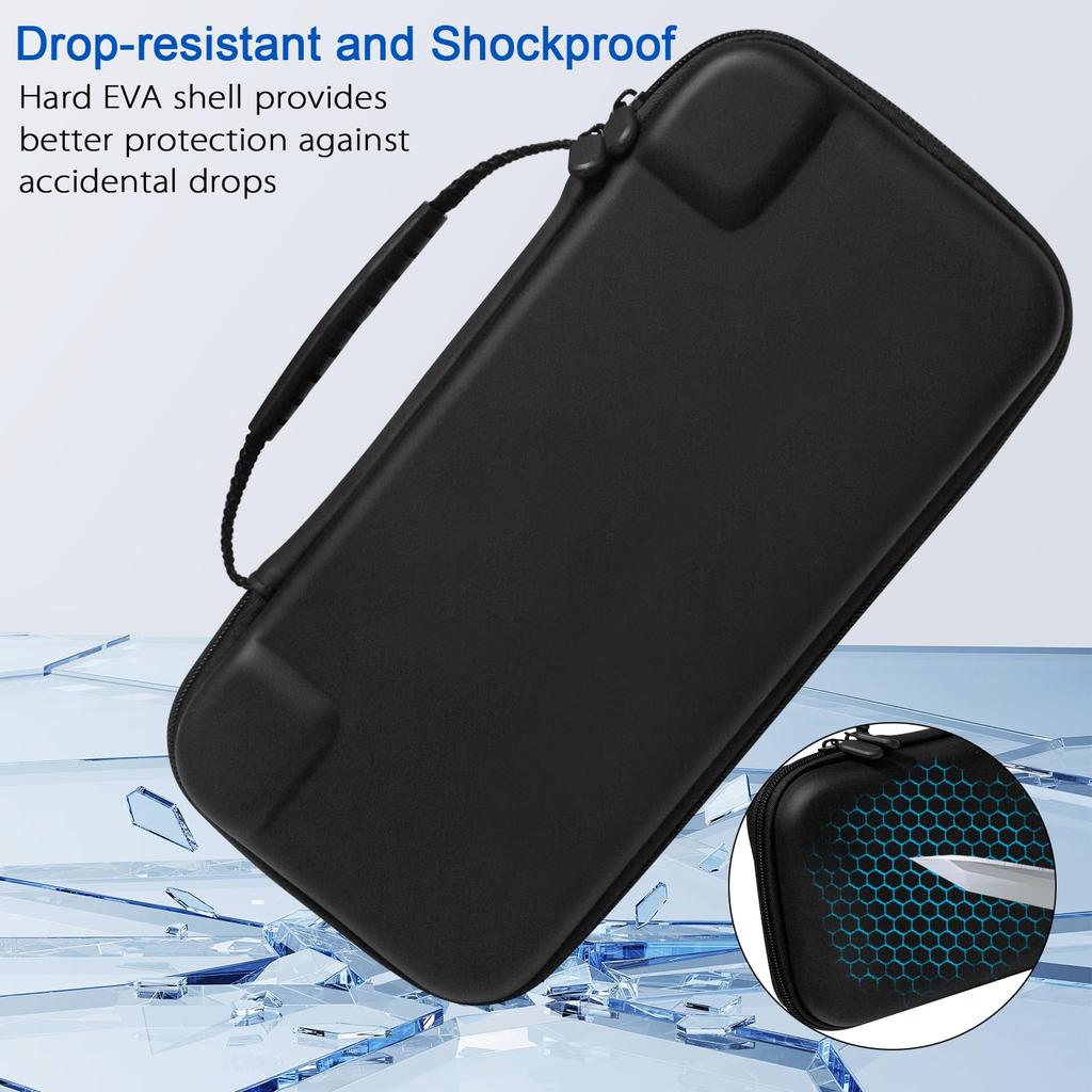 Carrying Case for Switch 2 2025,Protective Hard Shell with 12 Game Card Slots,Portable Travel Storage Case for Switch 2 Console