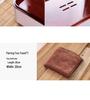 Portable Ceramic Kung Fu Travel Tea Set with Tray and Case