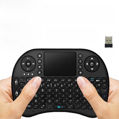 I8 Mini bezdrátová klávesnice s Air Mouse a Bluetooth Remote - USB Luminous Flying Mouse pro mobilní telefony.