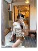 Pure Desire Pink One-Shoulder Bow Lace Top - Sweet & Spicy Autumn/Winter Women's Base Layer