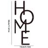 Metal Home Sign Wall Decor, Letters Home Decor, Words Wall Decor, Word Art Wall Decor, Word Family Wall Decor, Foyer Wall