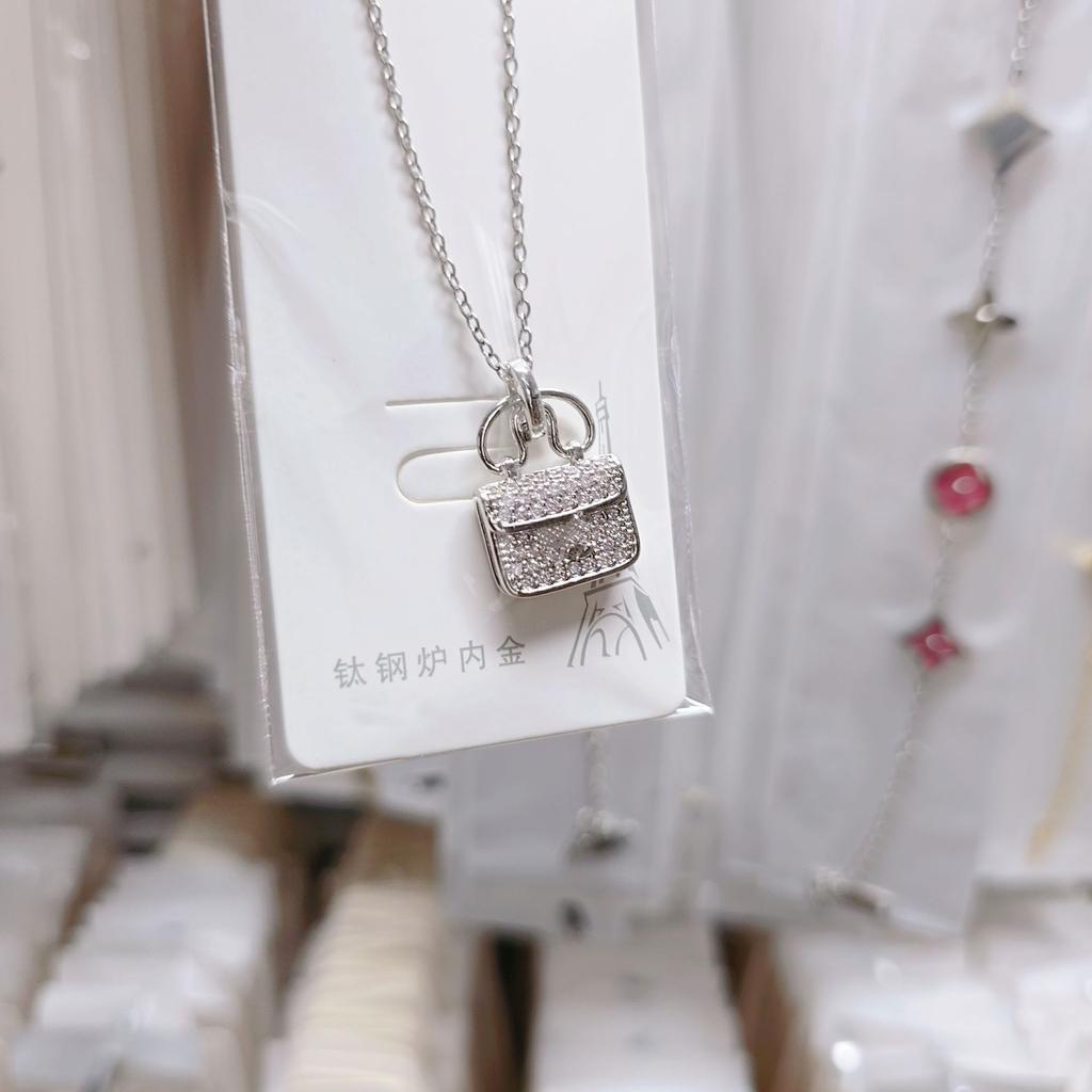 Titanium Steel Necklace, Necklace, Xiaoxiangfeng Necklace, Jewelry Necklace.