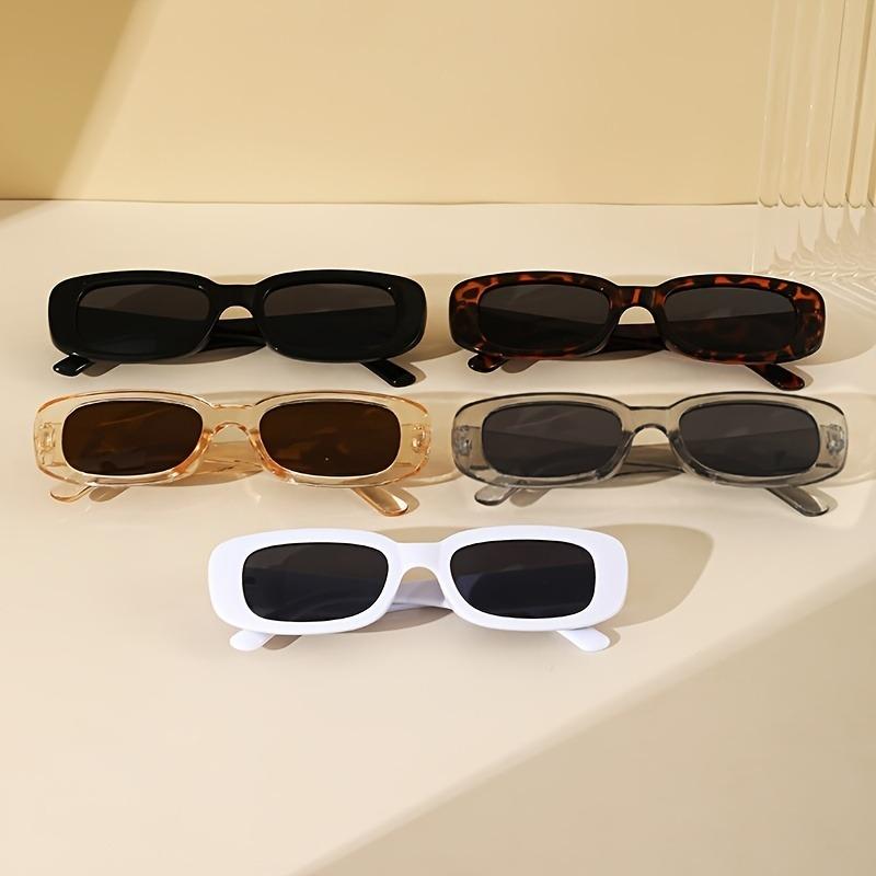 1/5 Set of Fashionable Small Frame Retro Classic Casual Simple Decorative Glasses