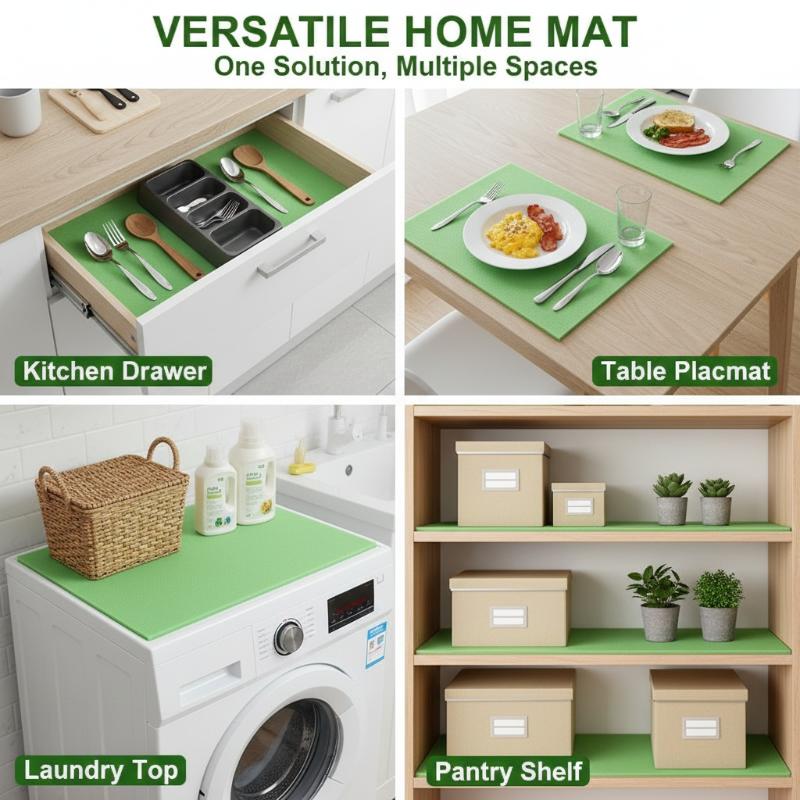 Refrigerator Filter Sponge Mat Cuttable Drainage Pad Moisture Proof Anti Mold Liner For Fridge Drawer Fruit Vegetable Storage