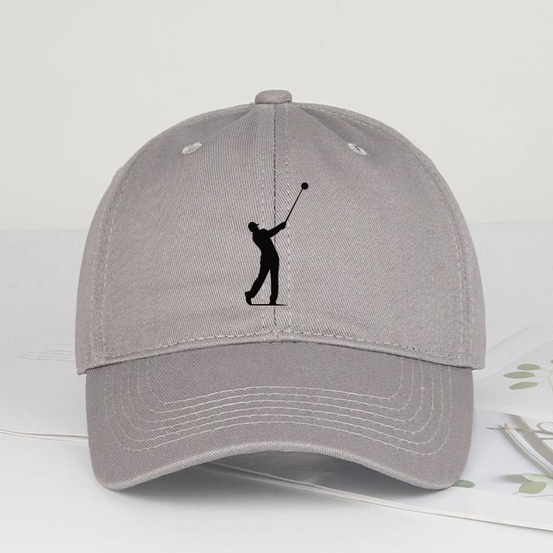 

Golfers Silhouette Print Baseball Cap – Unisex – Perfect For Golf Enthusiasts On The Course – Father’S Day Gift