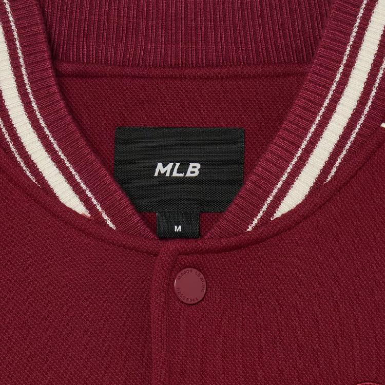 MLB Boston Red Sox Cultive Baseball Jacket Unisex Burgundy 3AJPV0734-43WID