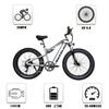 GS9PLUS All-terrain Electric Bicycle 26-inch Fat Tire Electric Bike 1000W Motor 48V17AH Hidden Battery Hydraulic Brake E Bike