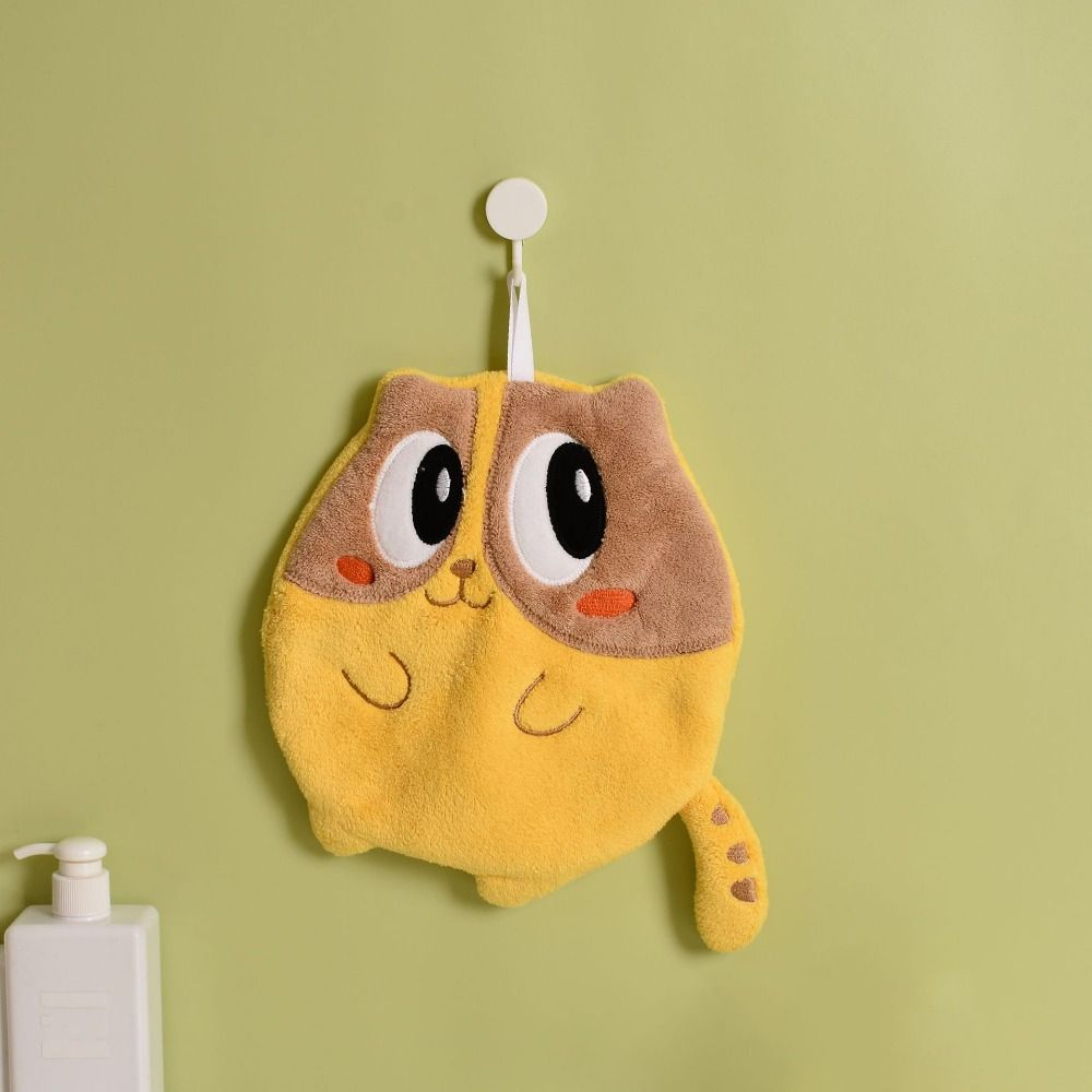 Cartoon Animal Handkerchief Towel Microfiber Bath Towel Kitchen Towel Wiping Towel  Kitchen