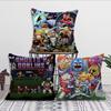 Goblins N' Ghosts Game Pillow Case For Sofa Bedside Table Bedroom Backrest Living Office Cushion Printed Square Multiple