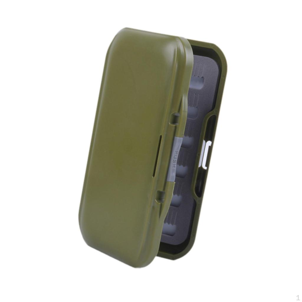 Compact Double Sided Container for Fly Fishing Hooks