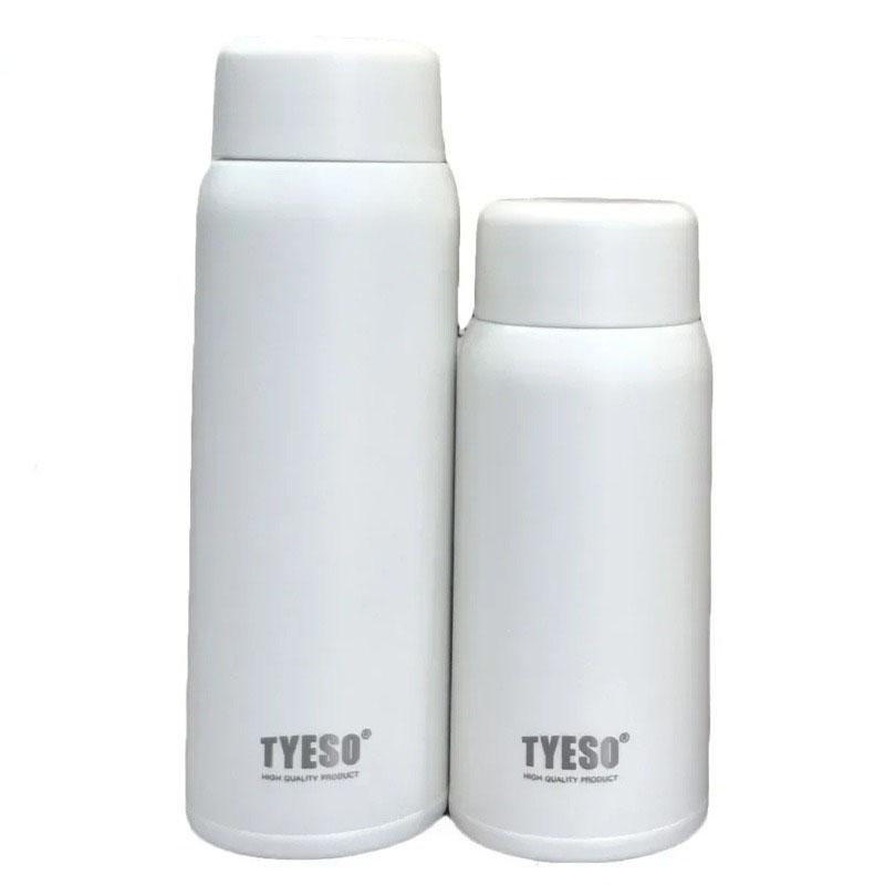 Tyeso Stainless Steel Pocket Insulated Water Bottle Cute Compact Straight Cup High-Quality Stylish Drinking Mug for Hydration