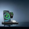 1PC Multi-device Wireless Charging Station Foldable Three-in-one Fast Charging Bracket Is Suitable for iWatch iPhone Series