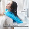 TPE Retractable Shampoo Bowl Foldable Portable Hair Washing Tray With Drain Hose For Elderly Home Salon Hair Wash Supplies