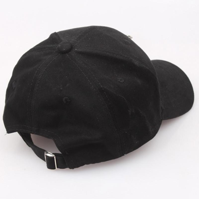 Men Women's Baseball Cap With Ring Circle Snapback Hats Adjustable Korean Style Solid Dad Hat Cotton Casual Visor Fishing Hats