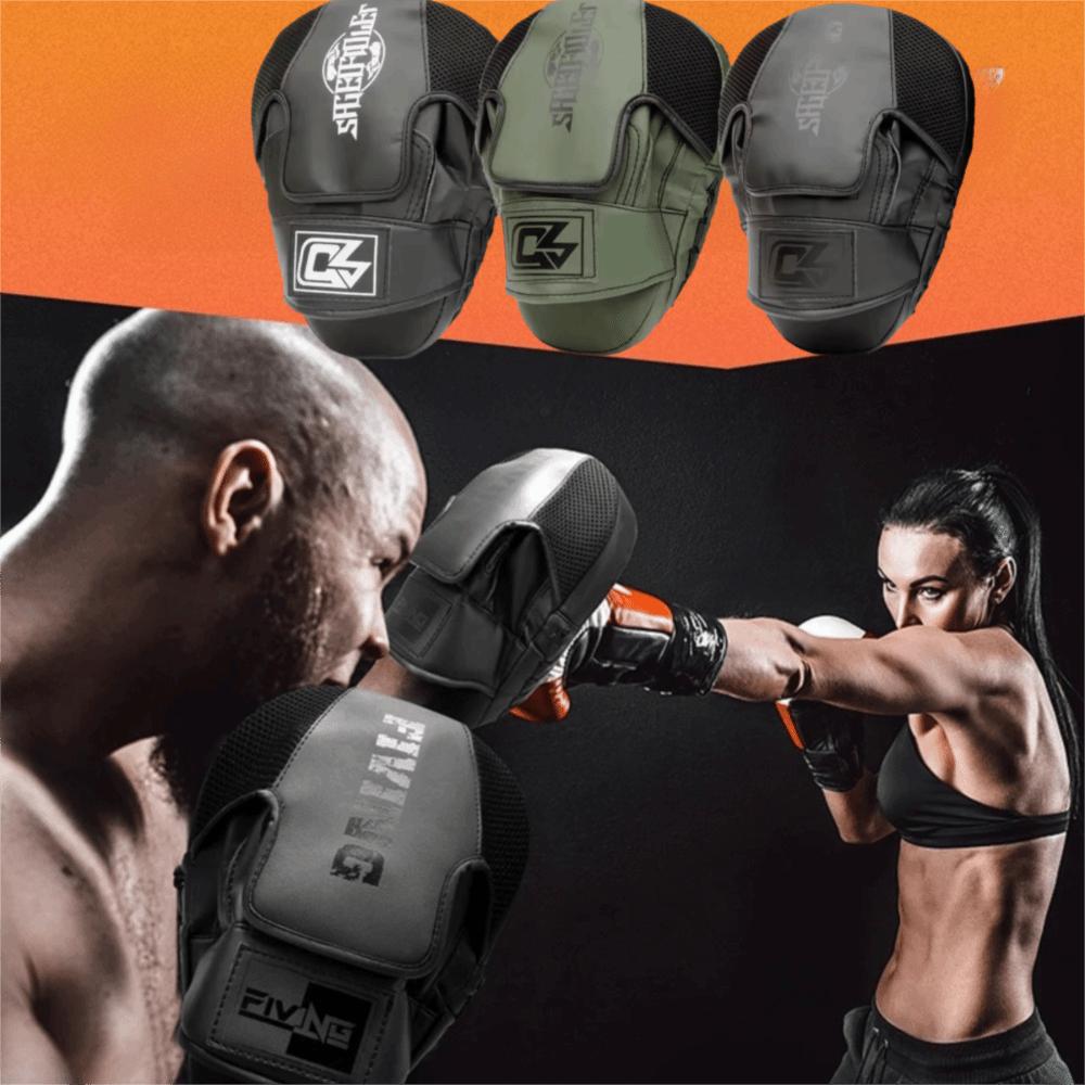 Curved Boxing Hand Target PU Leather Boxing Sack Bag Durable Punching Gloves  School