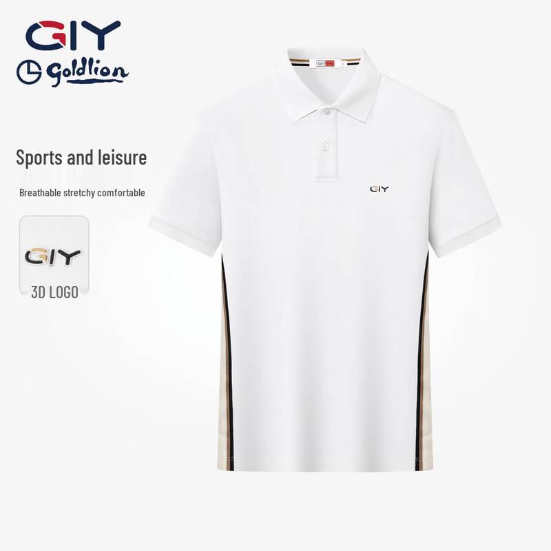 Goldlion GY Premium Men s Spring/Summer Short-Sleeve Polo Shirt 2XL