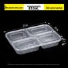 Disposable Divided Plastic Takeout Containers