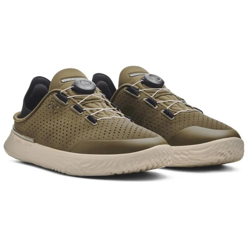 Under Armour SlipSpeed Cushioning Abrasion Resistant Breathable Low top Casual Shoes Unisex Green Sneakers 3026197-303