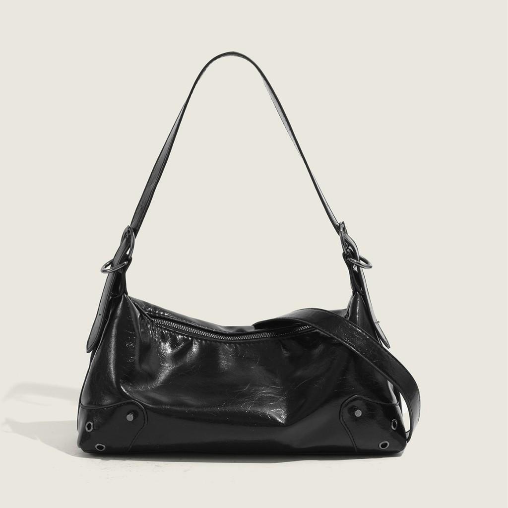 Ielgy Autumn Winter Melade Underarm Bag All-Match Shoulder Messenger Bag