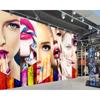 Wallpaper Retro Wall Fashionable Clothing 3d Mural Beauty Salon Decoration Painting Hair And Nail Murals