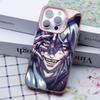 JJK Mahito Phone Case for iPhone 17 16 15 14 13 12 11 X XR XS Air Pro Max Plus Pink Colorful Silver Cover