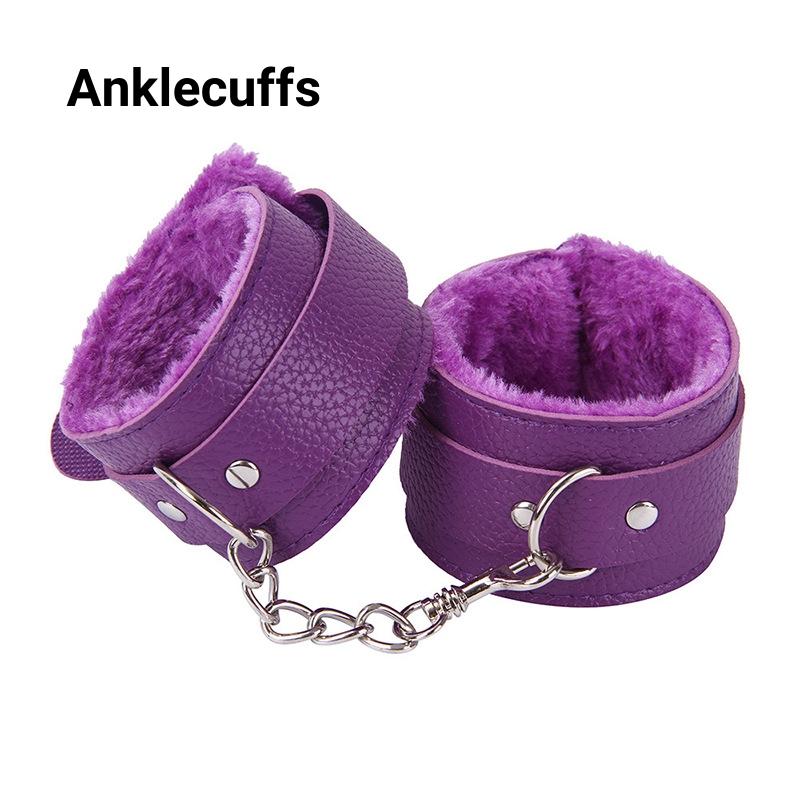 PU Leather Handcuffs Sex Bondage Restraints Wrist Hand Cuffs Product,Adult Game Toys for Women Men Products Bdsm
