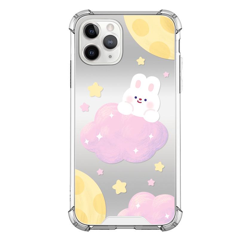 

Чехол Zhitai Cartoon Mirror для iPhone 14/15 Pro Max и Huawei Mate 60 Pro Apple 14 Pro