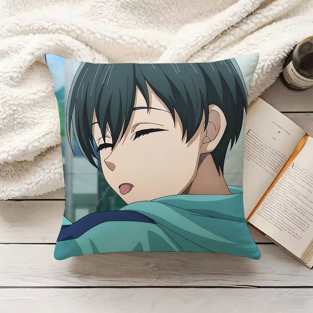 Anime Trent BBlue LLock RRin IItoshi Pillow Cover Sofa Cushion Cover Home Room Decoration Children Gift