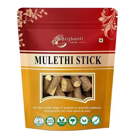 

BIRJU MAHAVIR Mulethi Yastimadhu Licorica Sticks (100 gm) 100GM