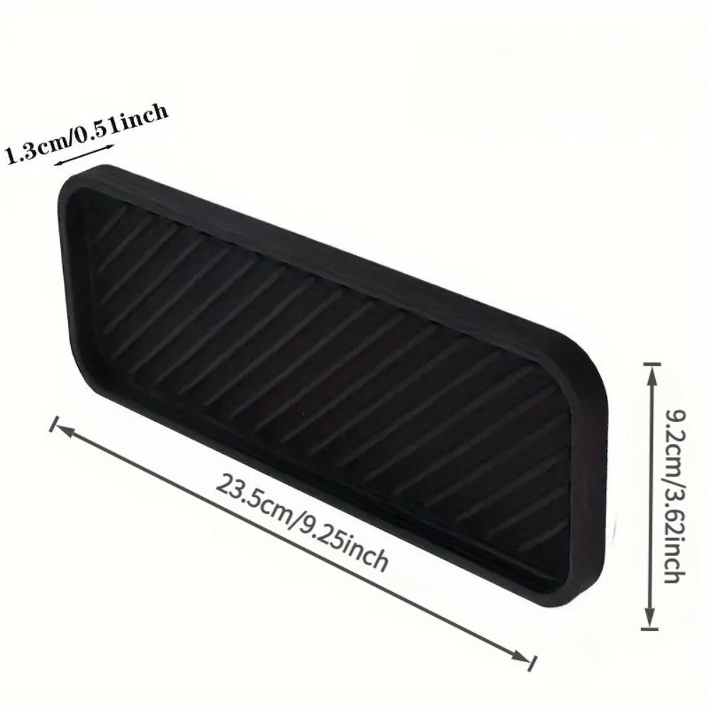 

Прочный черный силиконовый держатель для губки и органайзер для хранения на кухонной мойке для мыла, мочалок, столешниц в ванной и кухонных моек