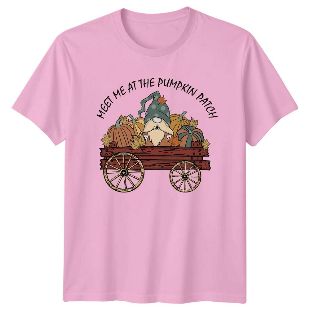 Meet Me At The Pumpkin Patch TShirt Fall Autumn Gift For Him And Her