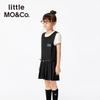 Little MO&Co. Girls' 5A Antibacterial Sun-Protective Sleeveless Pleated Dress