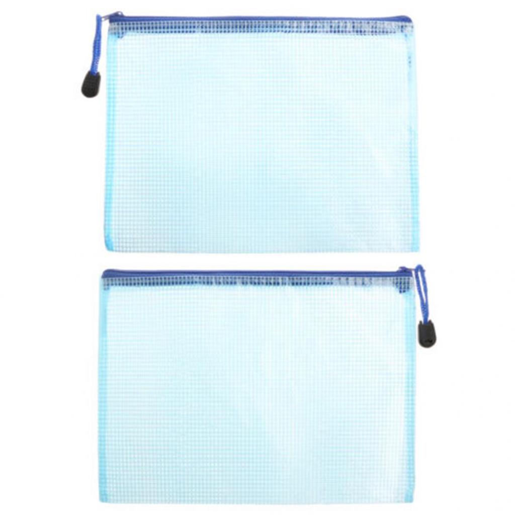 Document Bag A4 Zipper File Pocket Storage Office School Supply Waterproof Case