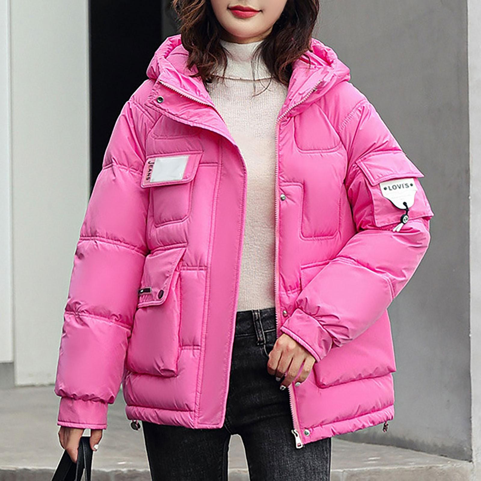 

Женская зимняя куртка с хлебом, свободное хлопковое пальто со стоячим воротником