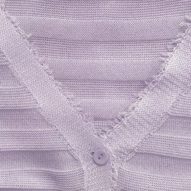 MokaNa Women's Tassel Hem Loose Knit Cardigan