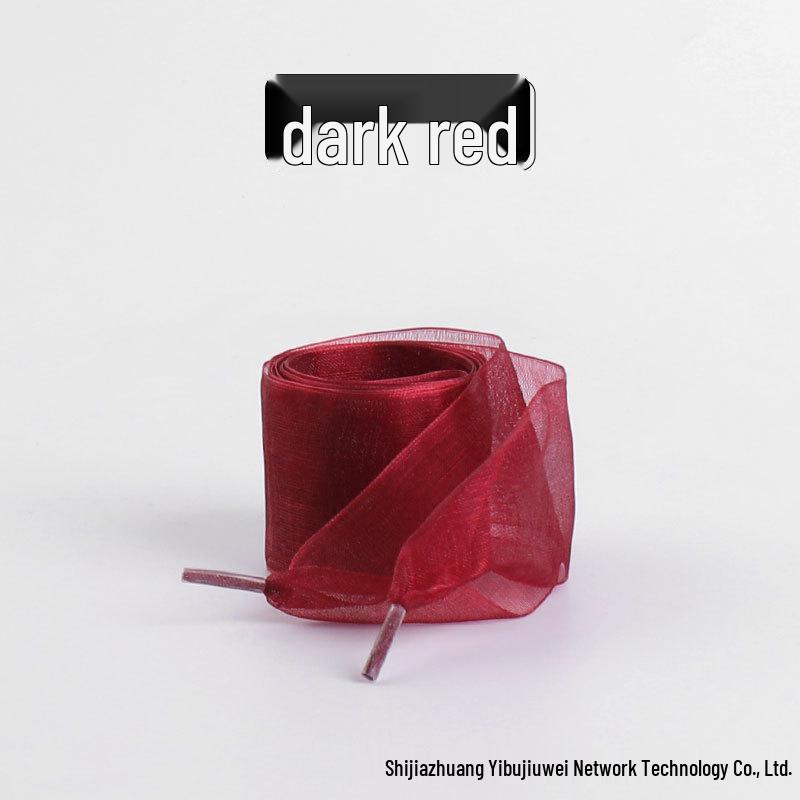 

Шифоновые и шелковые шнурки для повседневной или парусиновой обуви 100 cm