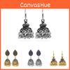 And Gold Silver Tone Alloy Jhumka Earrings With Vintage Style Women For
