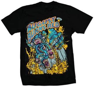 New Music August Burns Red  Monster  T Shirt XL